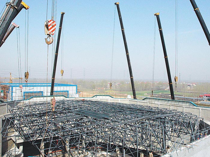 兰州网架高空滑移法