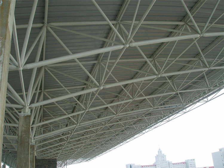 兰州学院体育场网架工程